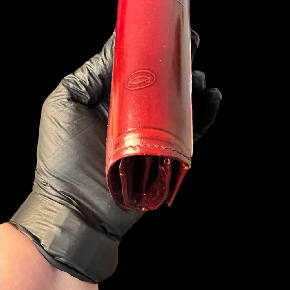 Cartier Happy Birthday patent Wine Bifold Wallet (A222) - Picture 12 of 15